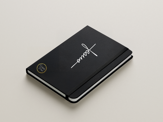 Jesus (Cross) - A5 Notebook 80 pages Double-Sided