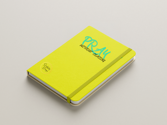 Pray without Ceasing - A5 Notebook 80 pages Double-Sided