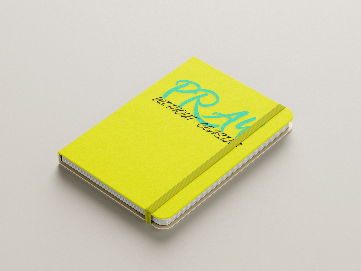 Pray without Ceasing - A5 Hard Cover Notebook 80 pages Double-Sided
