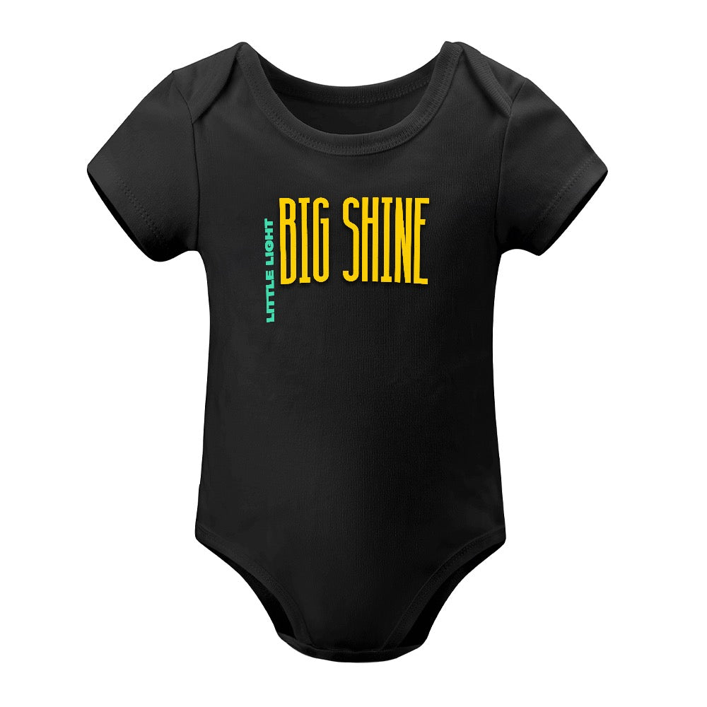 Little light Big Shine - Short -Sleeve Baby's Bodysuit