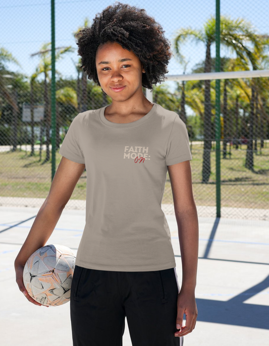 Faith Mode On- Children's Crew Neck