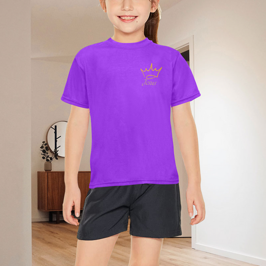 Jesus (Crown) - Toddlers Crew Neck