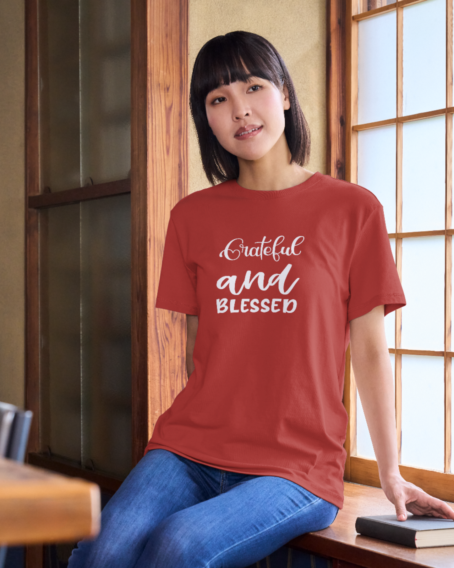 Grateful and Blessed - Crew Neck