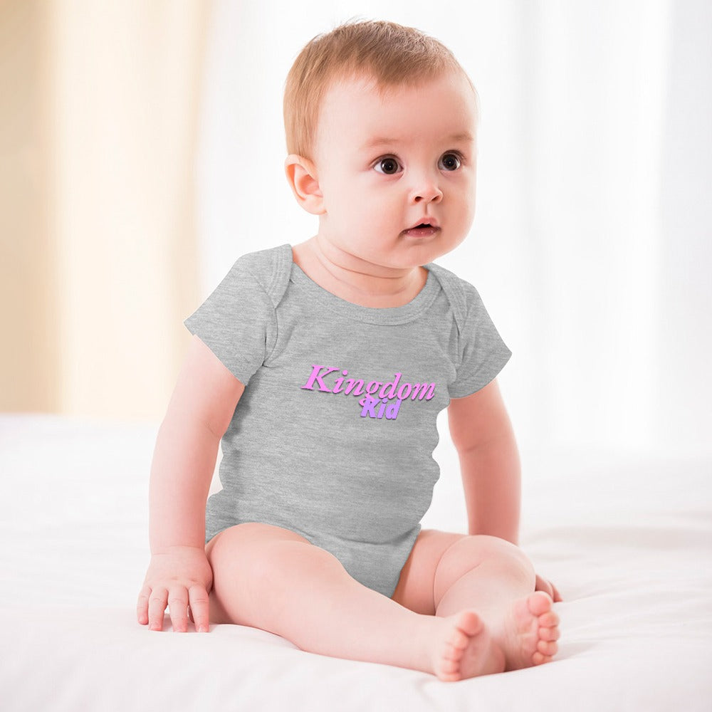 Kingdom Kid - Short -Sleeve Baby's Bodysuit