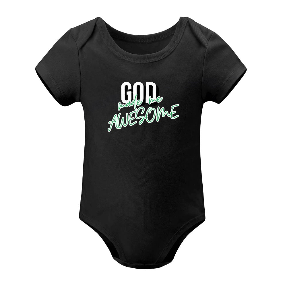 God Made me awesome - Short -Sleeve Baby's Bodysuit