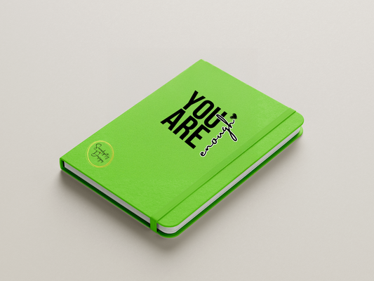 You Are Enough - A5 Notebook 80 pages Double-Sided