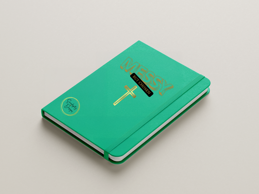 Messy but Chosen - A5 Notebook 80 pages Double-Sided