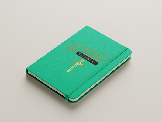 Messy but Chosen - A5 Hard Cover Notebook 80 pages Double-Sided