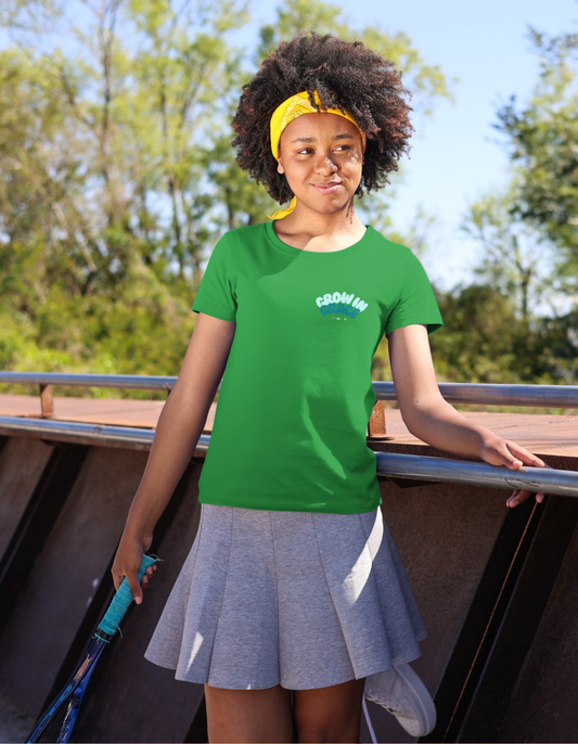 Grow in Grace (Blue) - Children's Crew Neck