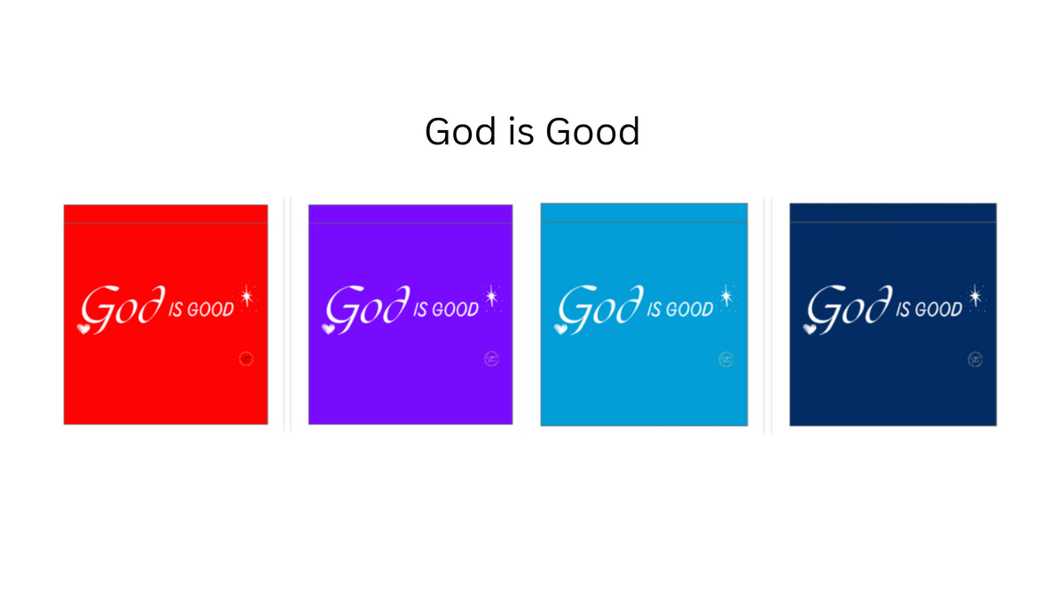 God is Good - shopper bag