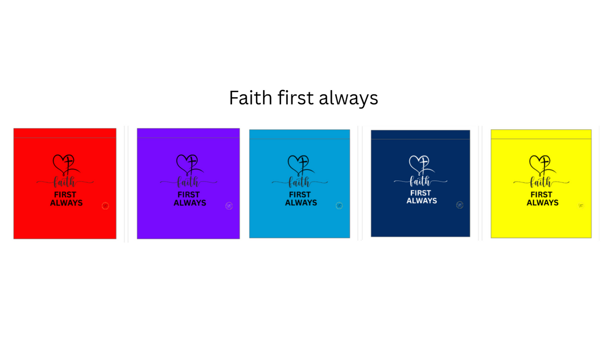 Faith First Always - shopper bag