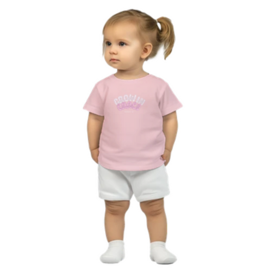 Grow in Grace (Pink) - Toddlers Crew Neck
