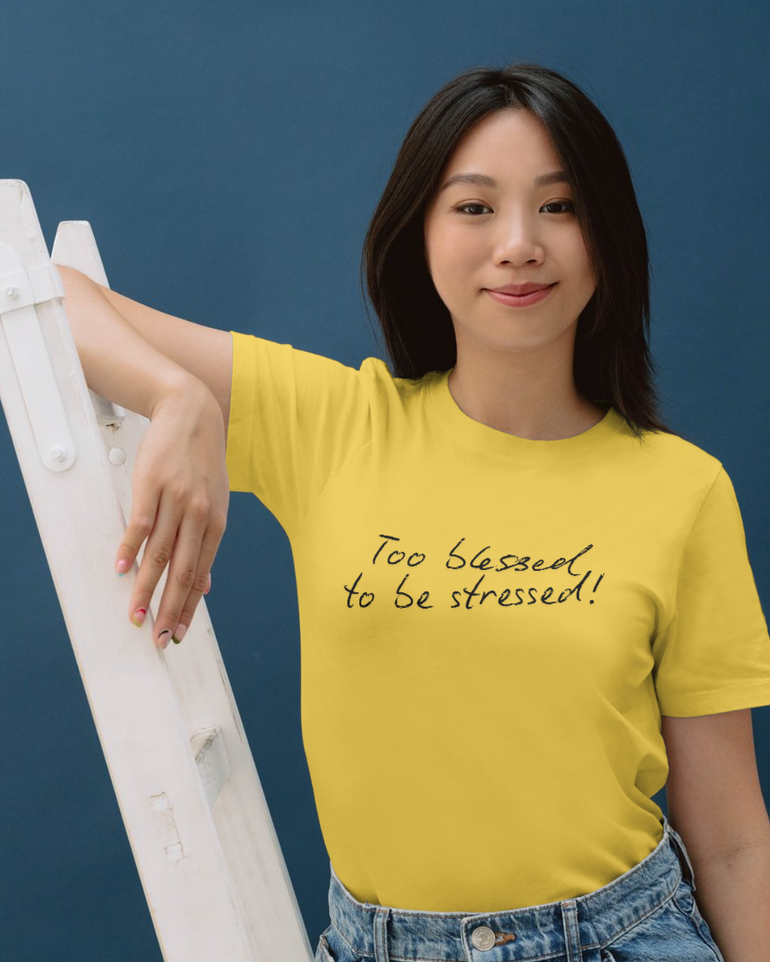 Too blessed to be stressed - Crew Neck