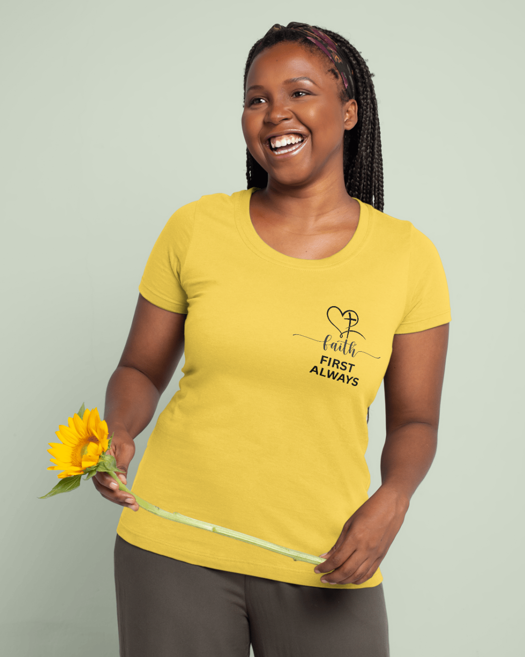 Faith First, Always - Crew Neck