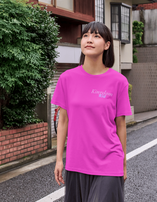 Kingdom Kid (Pink) - Children's Crew Neck