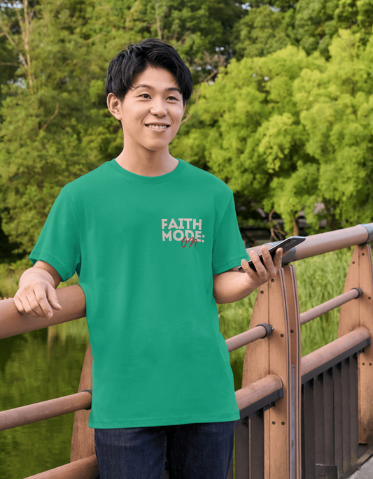 Faith Mode On- Children's Crew Neck