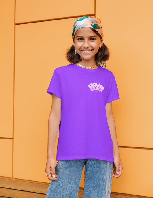 Grow in Grace (Pink)- Children's Crew Neck