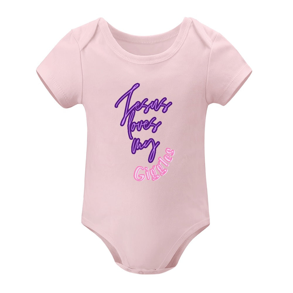 Giggles - Short -Sleeve Baby's Bodysuit