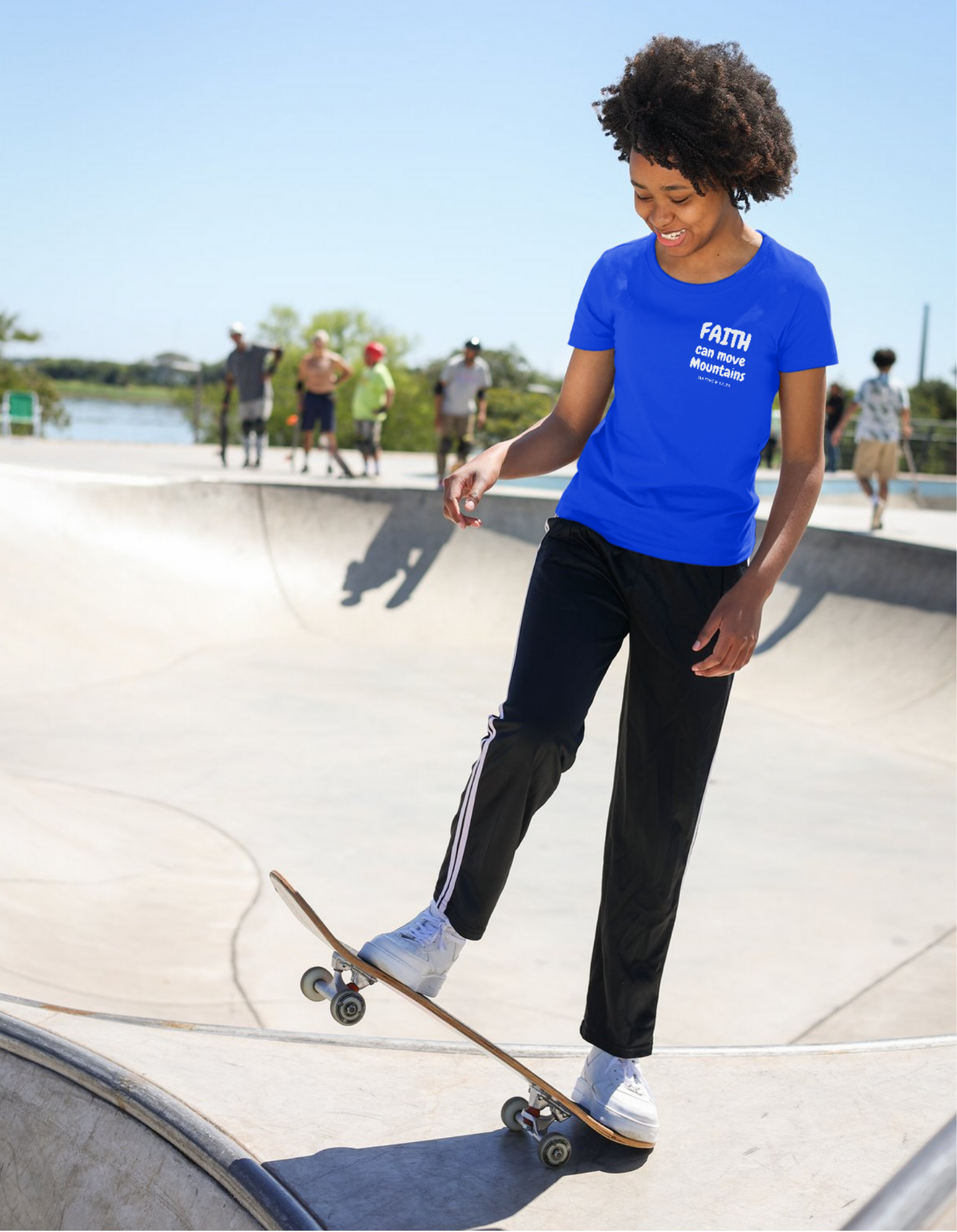 Faith Can Move Mountains - Children's Crew Neck