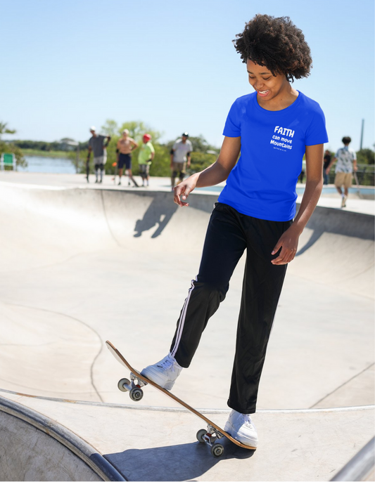 Faith Can Move Mountains - Children's Crew Neck