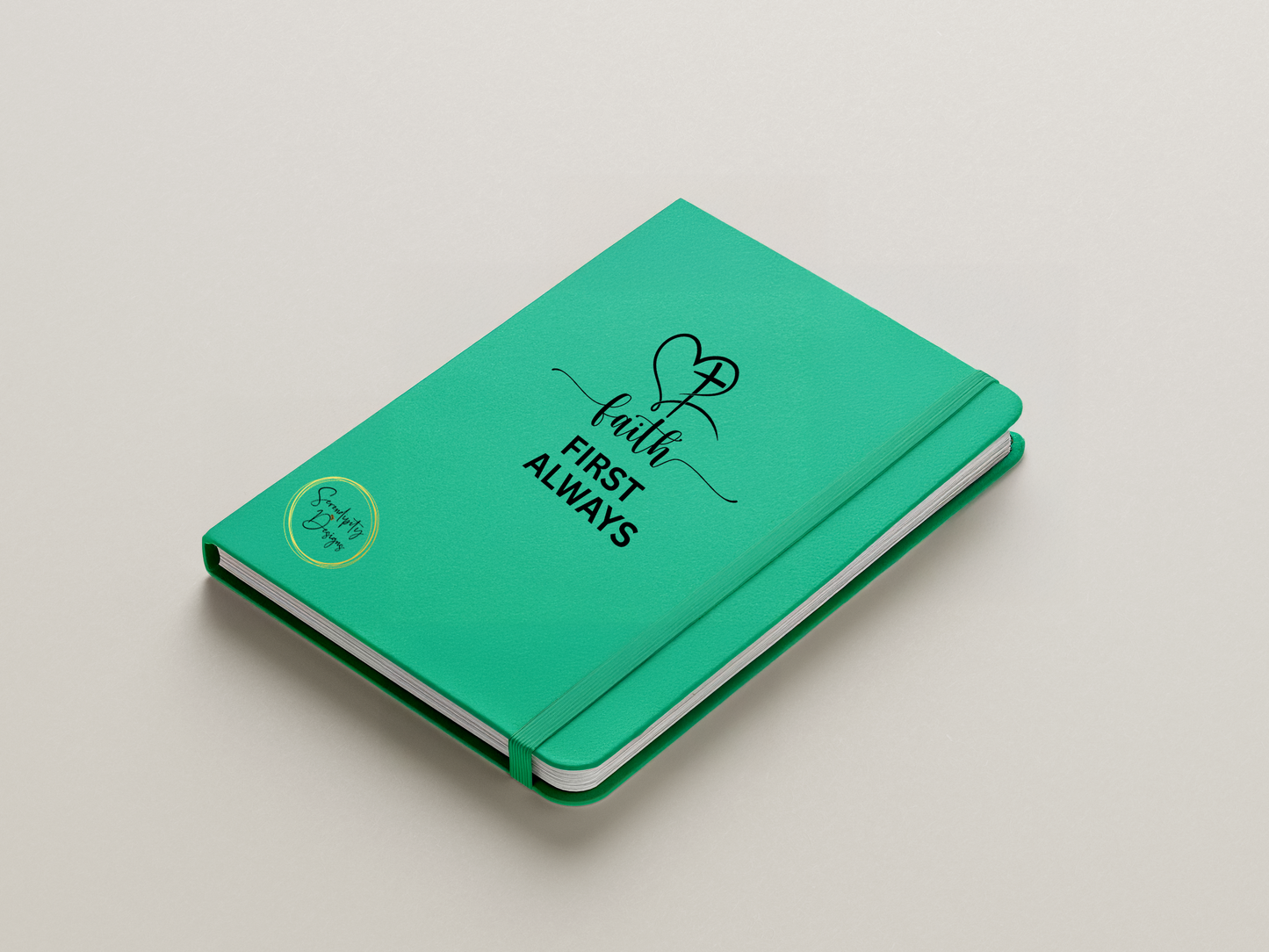 Faith First Always - A5 Notebook 80 pages Double-Sided