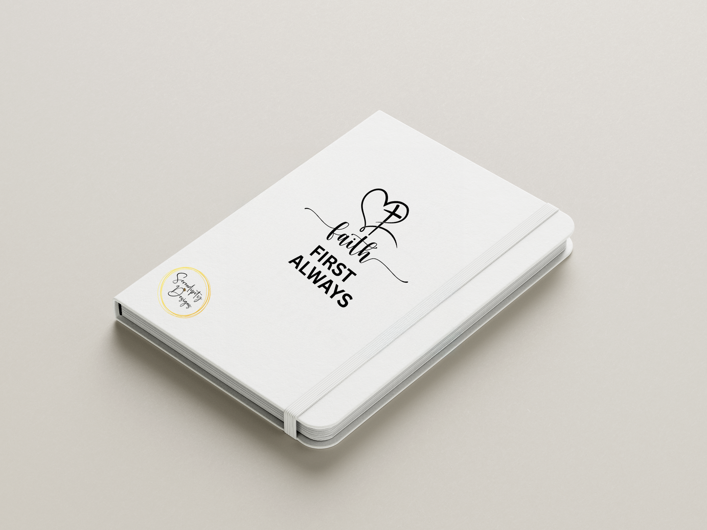 Faith First Always - A5 Notebook 80 pages Double-Sided