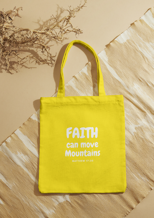 Faith can move Mountains - Non-Woven shopper bag