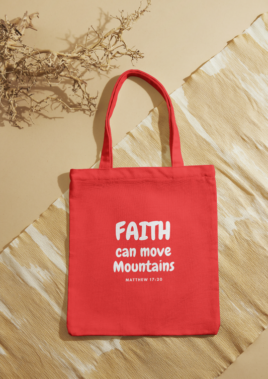 Faith can move Mountains - Non-Woven shopper bag