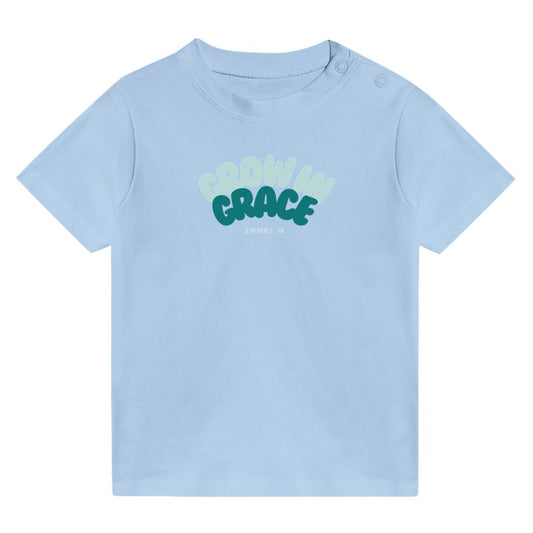 Grow in Grace (Blue/Green) - Toddlers Crew Neck