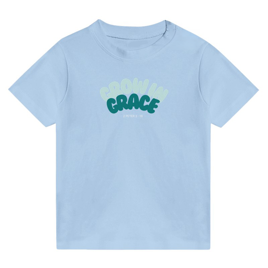 Grow in Grace (Blue/Green) - Toddlers Crew Neck