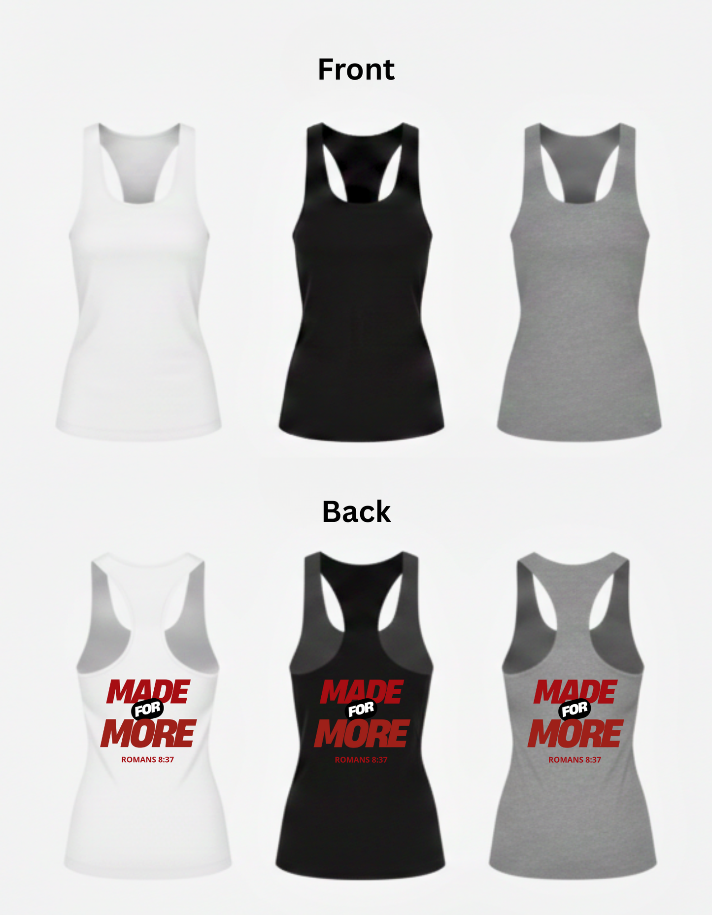 Made for more - Racer Vest