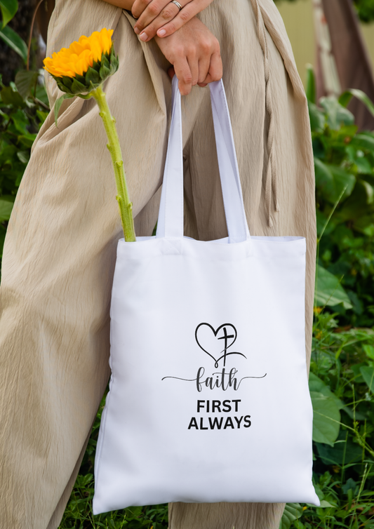 Faith First Always - Non-Woven shopper bag
