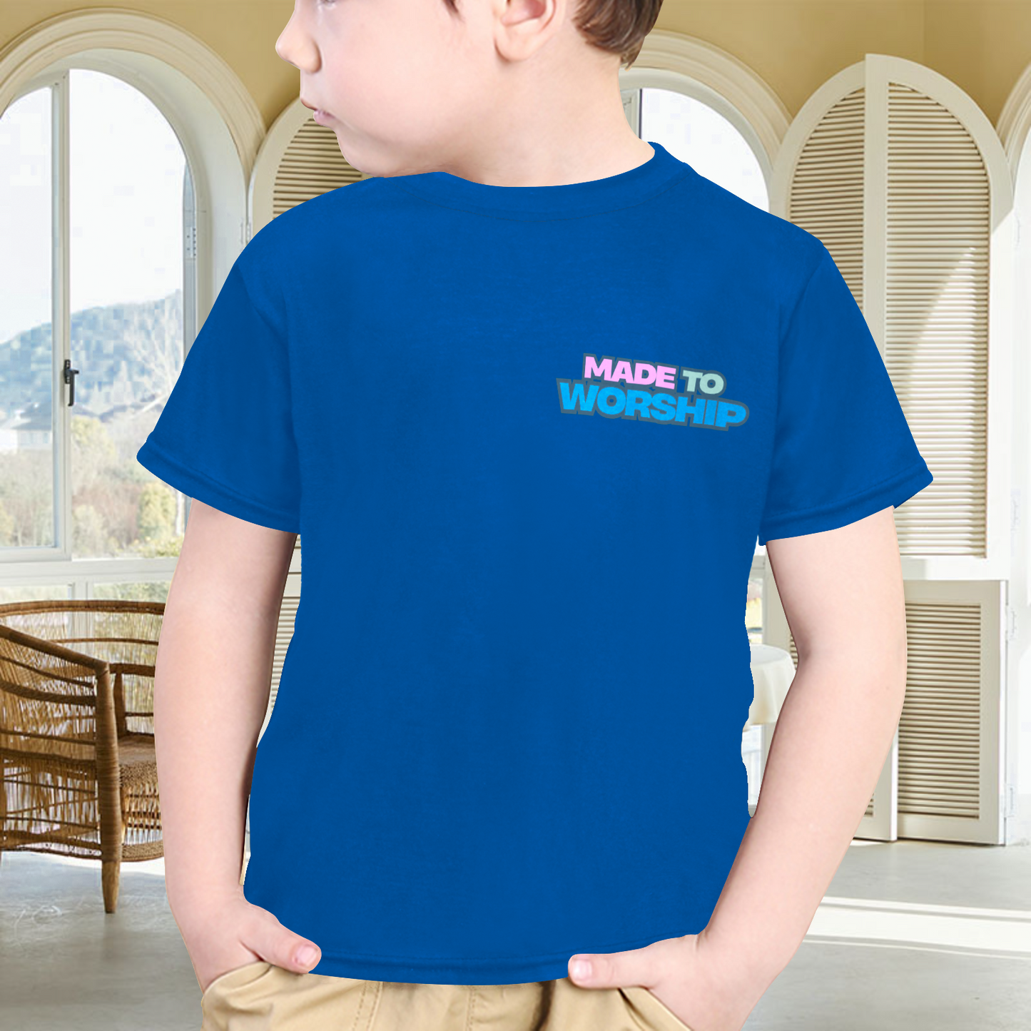 Made to worship - Toddlers Crew Neck