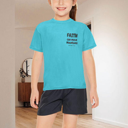 Faith can move mountains - Toddlers Crew Neck