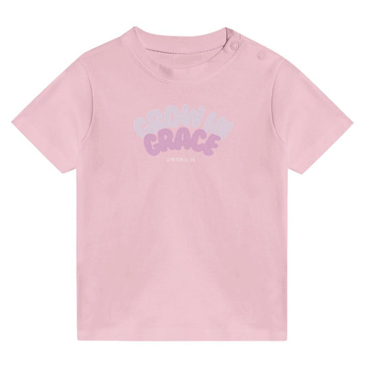 Grow in Grace (Pink) - Toddlers Crew Neck