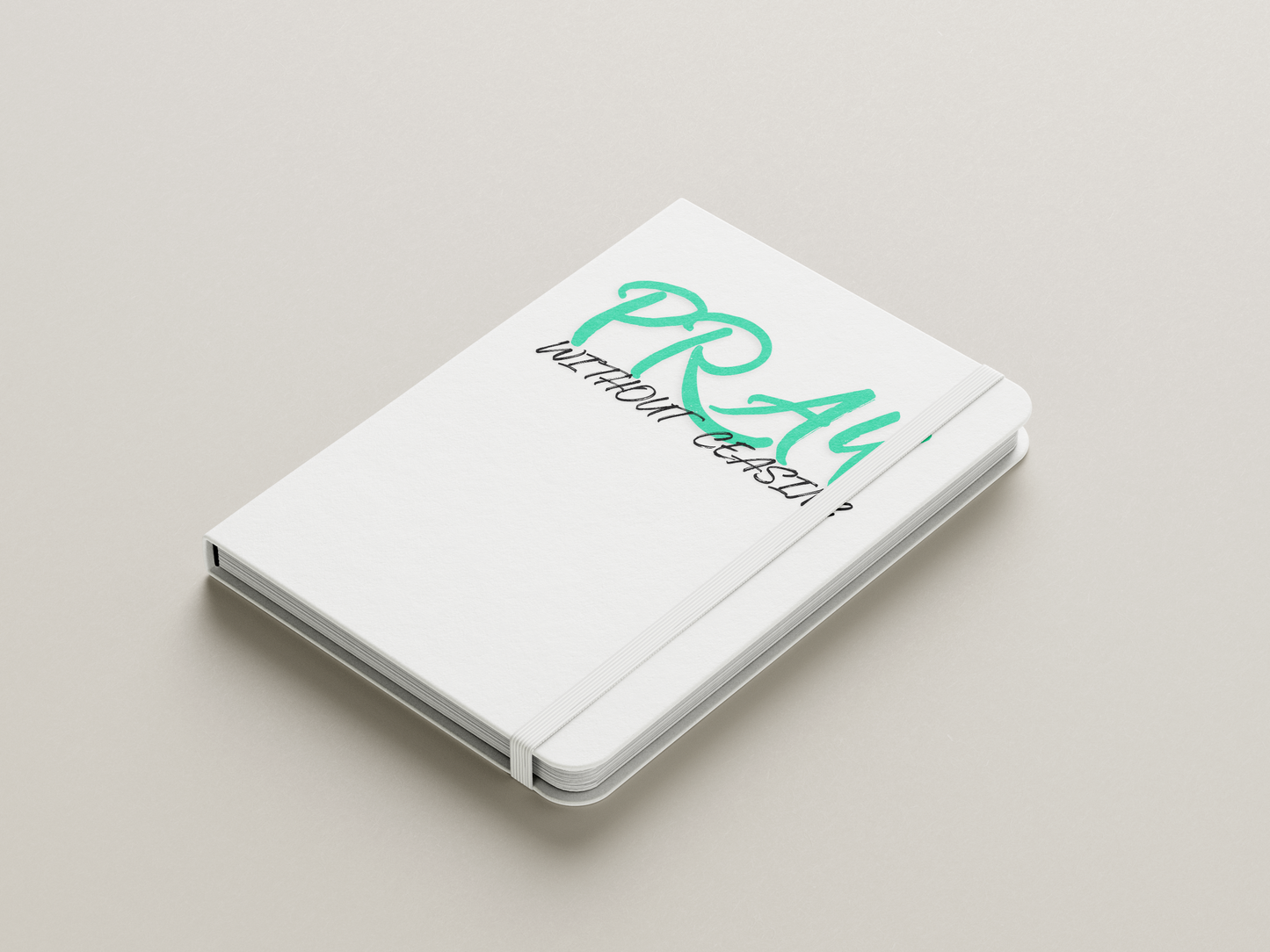 Pray without Ceasing - A5 Hard Cover Notebook 80 pages Double-Sided