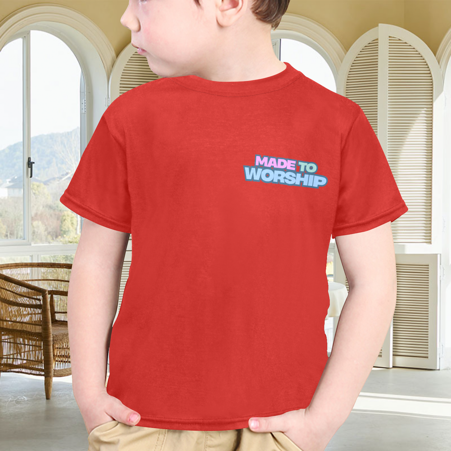Made to worship - Toddlers Crew Neck