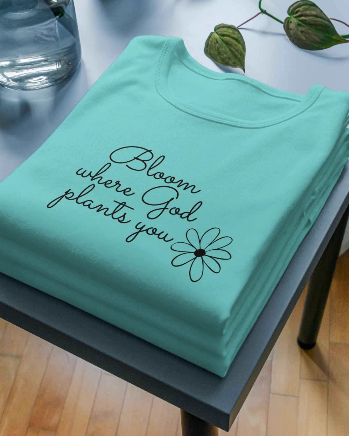 Bloom where God plants you - Crew Neck