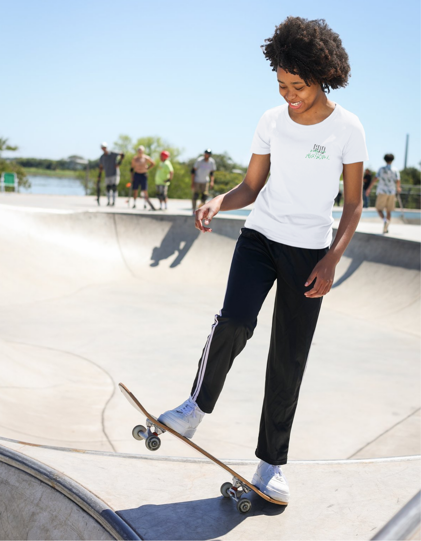 God made me awesome - Children's Crew Neck