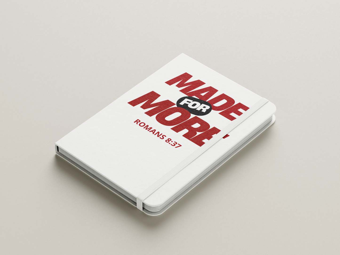 Made for More - A5 Hard Cover Notebook 80 pages Double-Sided