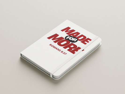Made for More - A5 Hard Cover Notebook 80 pages Double-Sided
