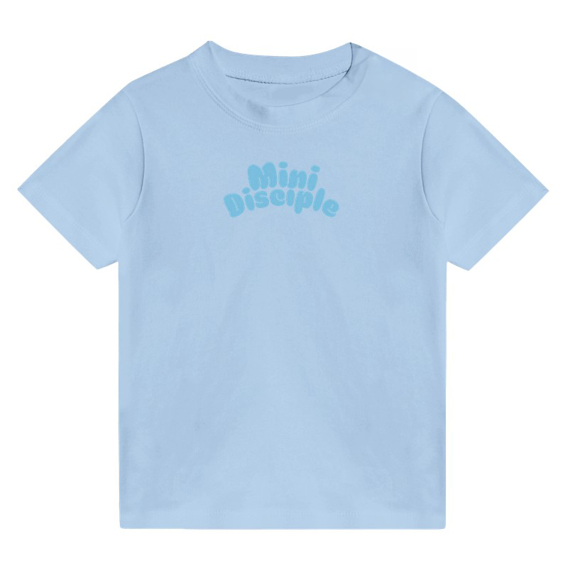 Mini Disciple (Blue) - Toddlers Crew Neck