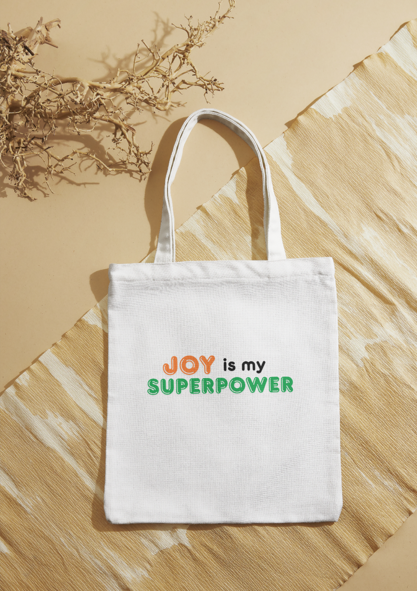 Joy is my Superpower - Non-Woven shopper bag
