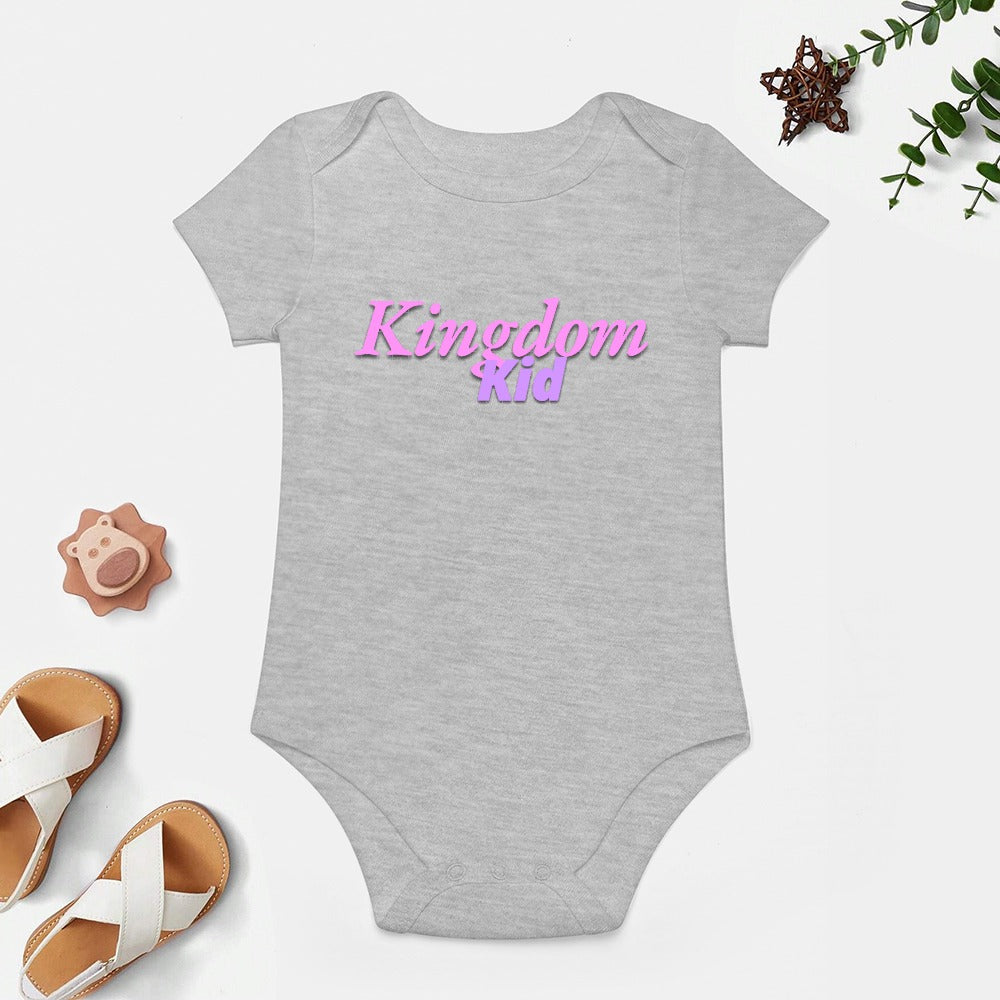 Kingdom Kid - Short -Sleeve Baby's Bodysuit