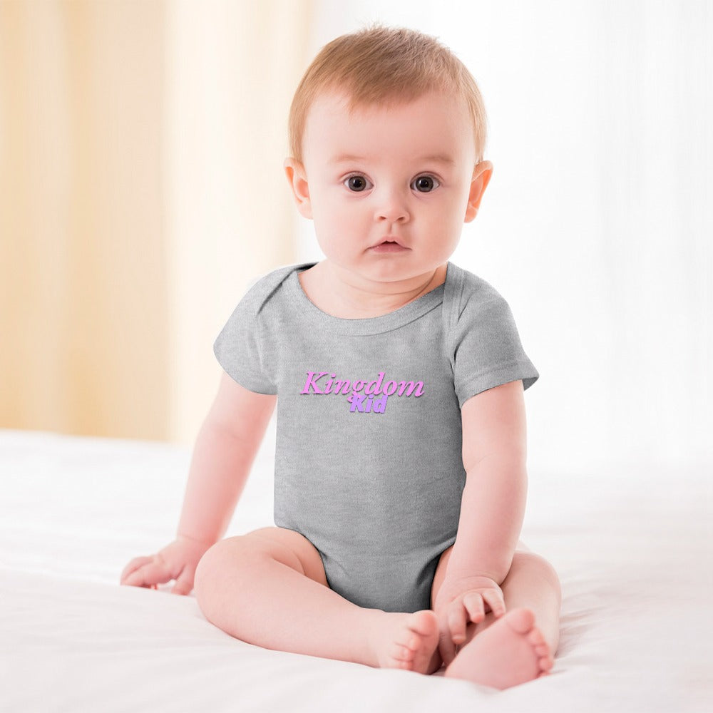 Kingdom Kid - Short -Sleeve Baby's Bodysuit