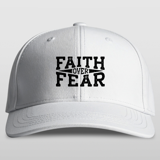 Faith over Fear (Black) - Cap