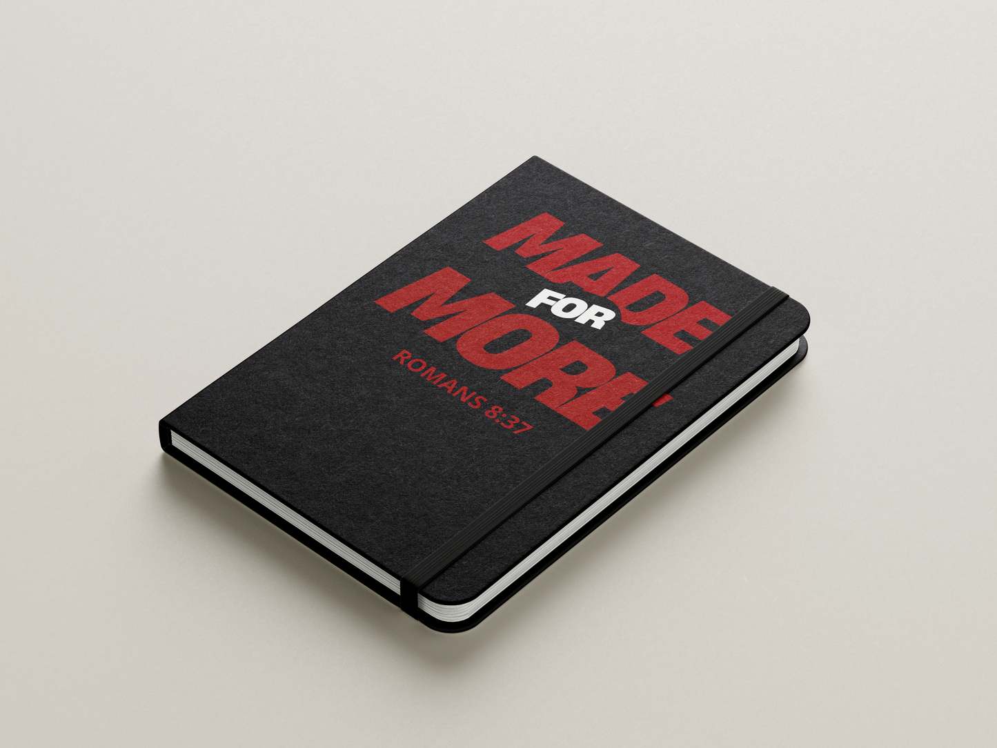 Made for More - A5 Hard Cover Notebook 80 pages Double-Sided