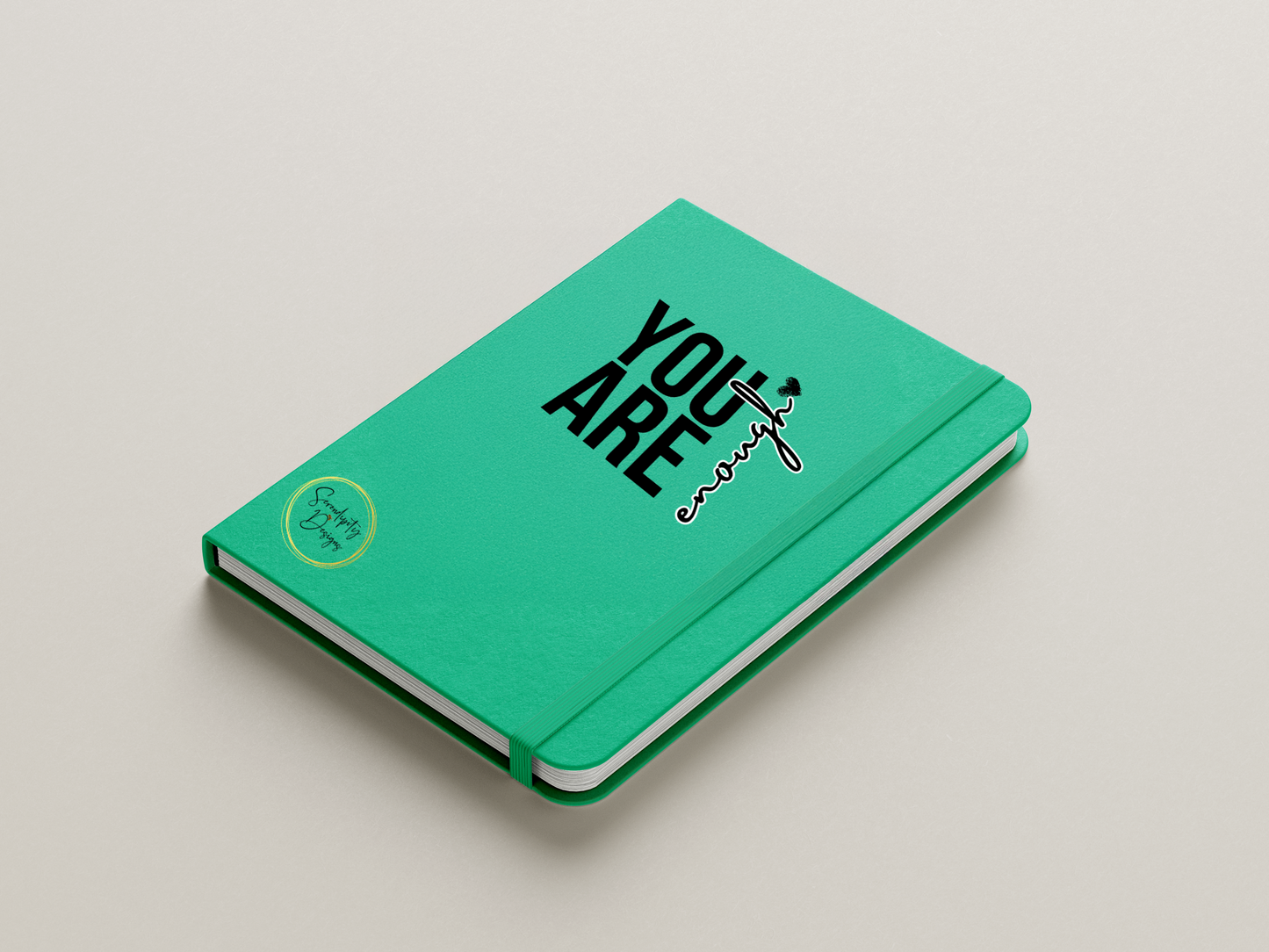 You Are Enough - A5 Notebook 80 pages Double-Sided
