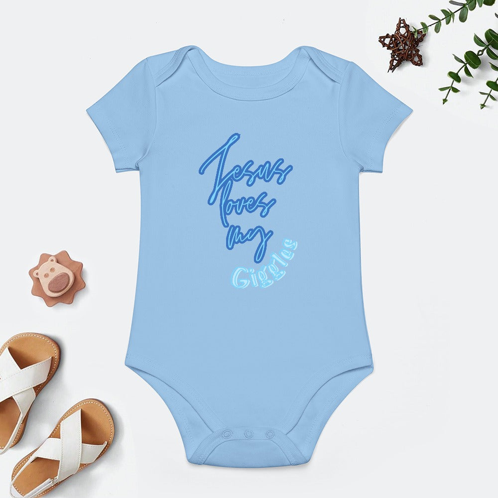 Giggles - Short -Sleeve Baby's Bodysuit