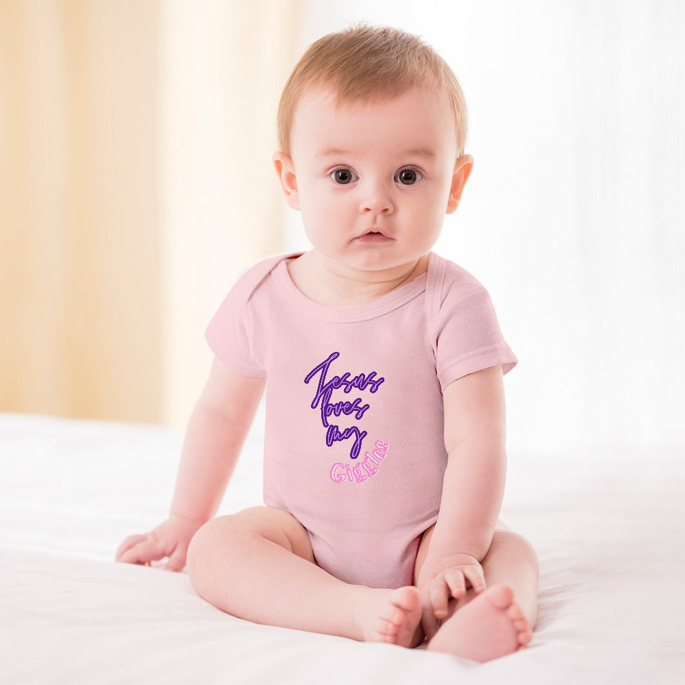 Giggles - Short -Sleeve Baby's Bodysuit